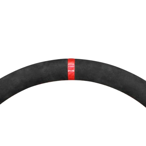 MEWANT Stitch On Steering Wheel Cover for Chevy Silverado Tahoe