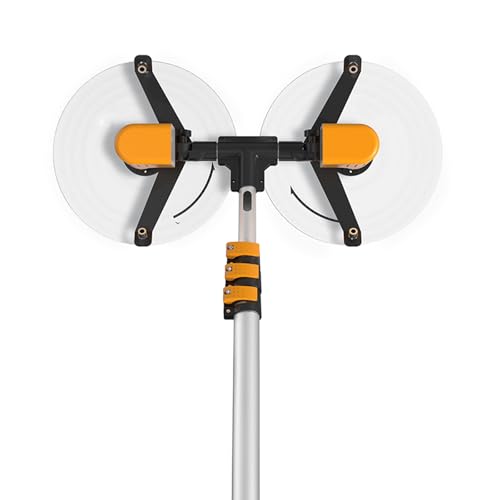Rotating Dual-Brush Electric Solar Panel Cleaner