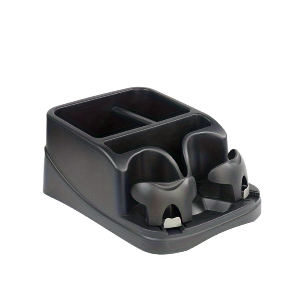 Multi-Functional Automotive Rear Seat Storage Organizer with Cup Holder