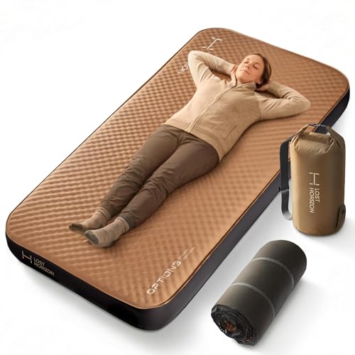 Lost Horizon Air & Foam Camping Mattress, Self-Inflating Sleeping Pad