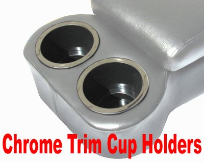 Car Console & Cup Holder- Black