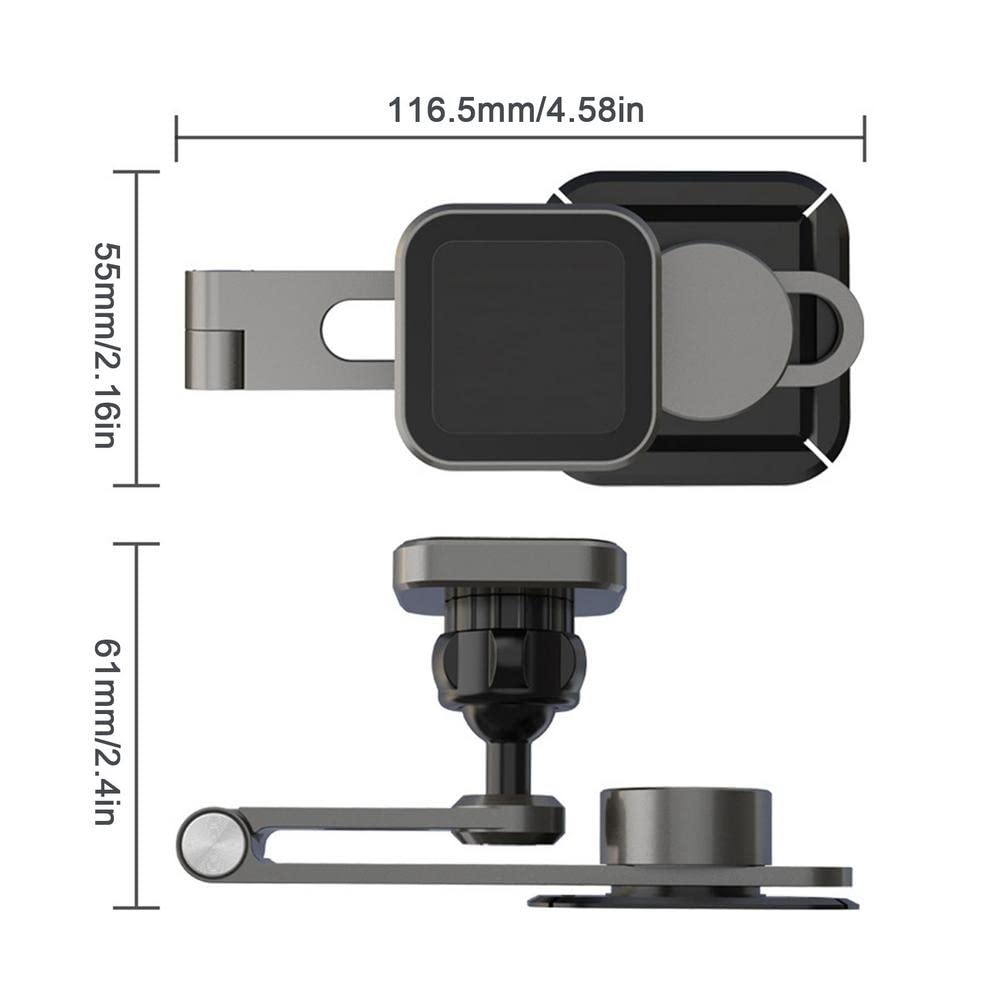 Aluminum Alloy Foldable Car Phone Holder