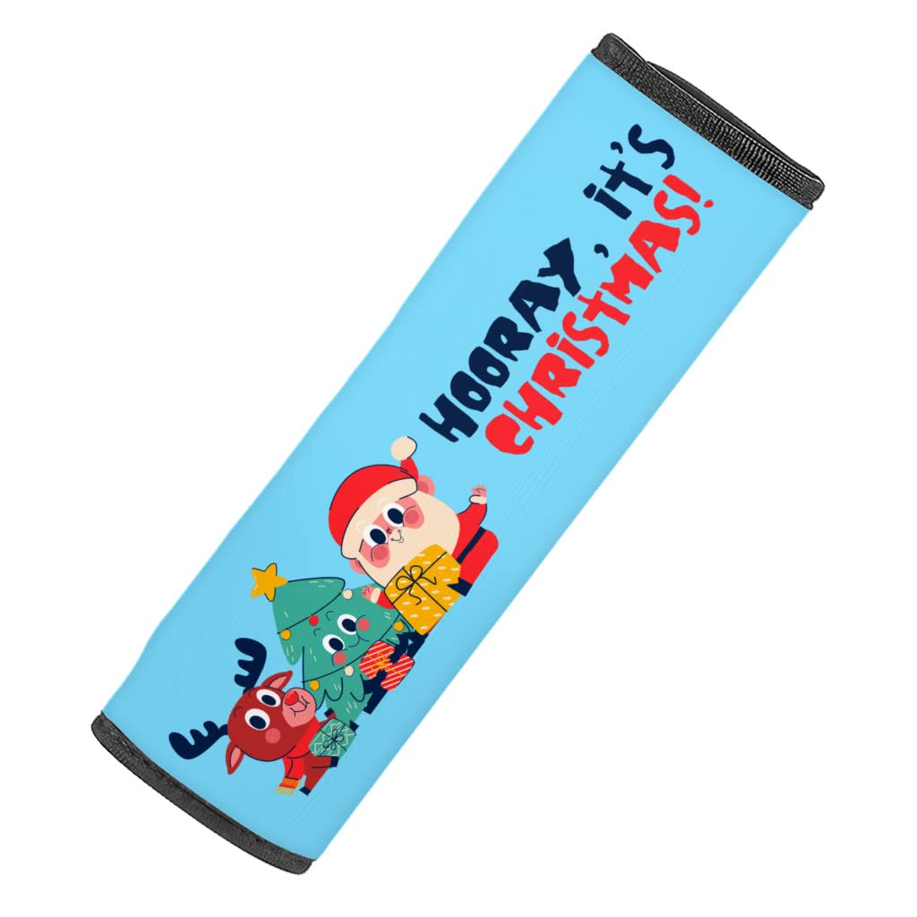 Christmas Car Seat Belt Pads - Funny Seat Belt Covers - Cute Seat Belt Covers