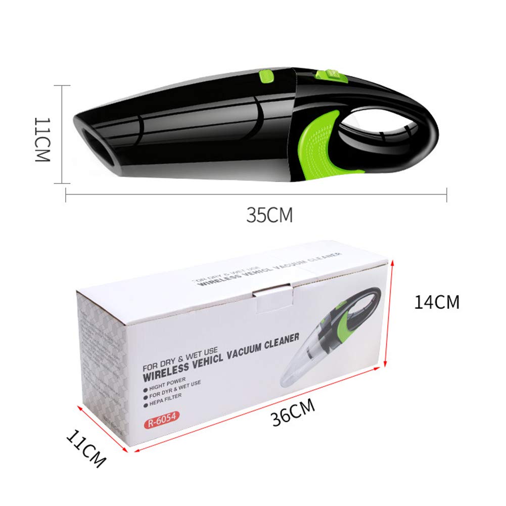 Portable Rechargeable Car Vacuum Cleaner with HEPA Filter