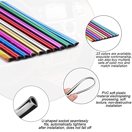 20-Piece Universal Car Air Vent Trim Set