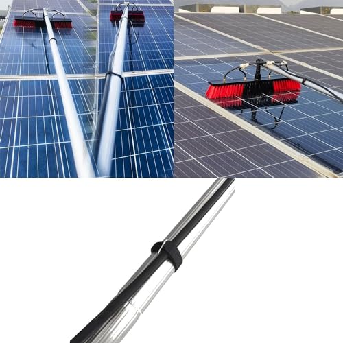 10m Water-Fed Telescopic Cleaning Pole with Brush Head