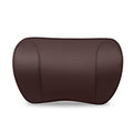 KHMCRSDO Leather Car Neck Pillow for Memory Foam seat Headrest
