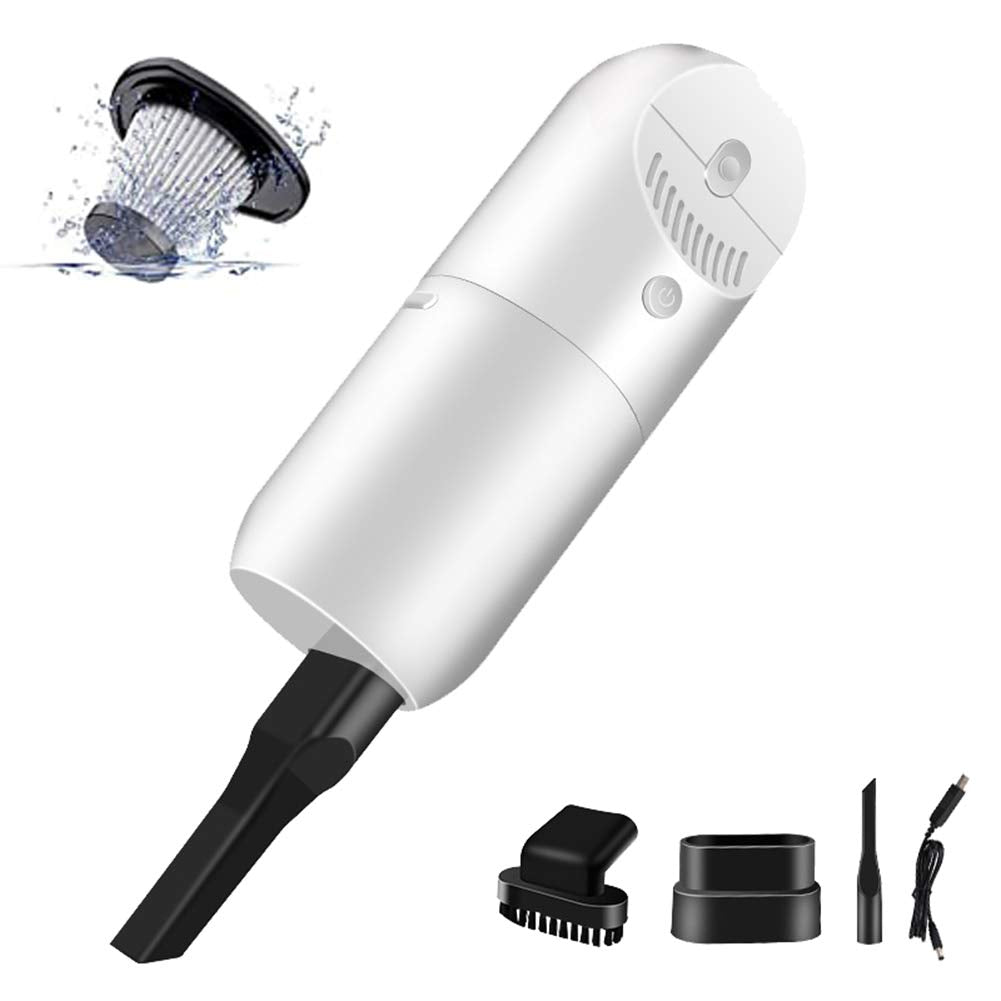 Cordless Wet & Dry Handheld Car Vacuum with HEPA Filter