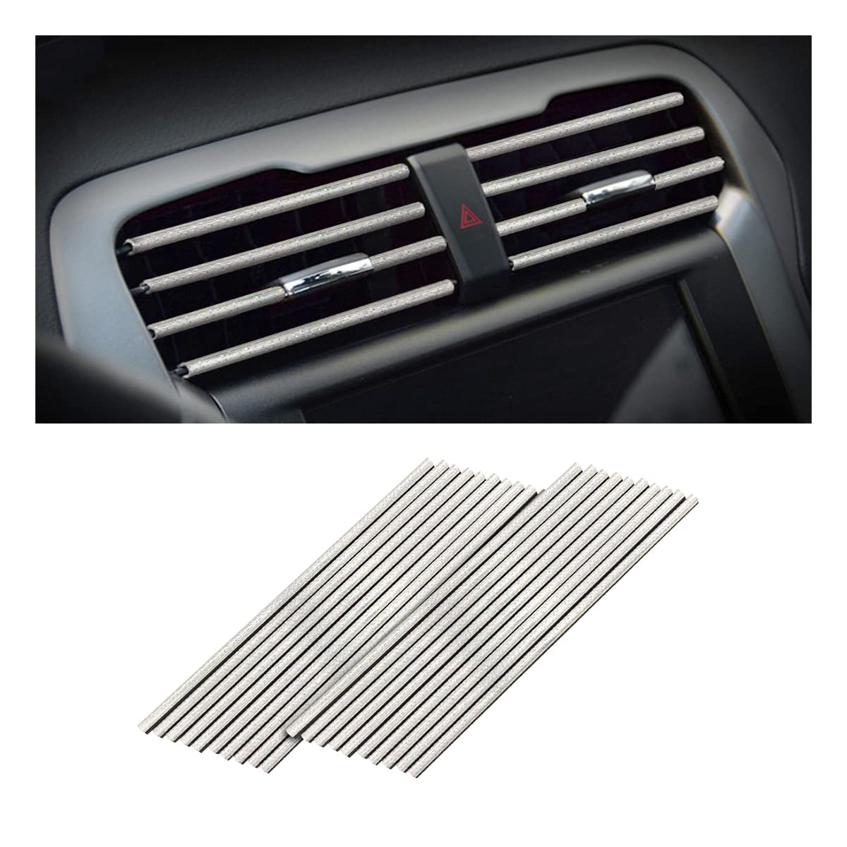 20-Piece Universal Car Air Vent Trim Set