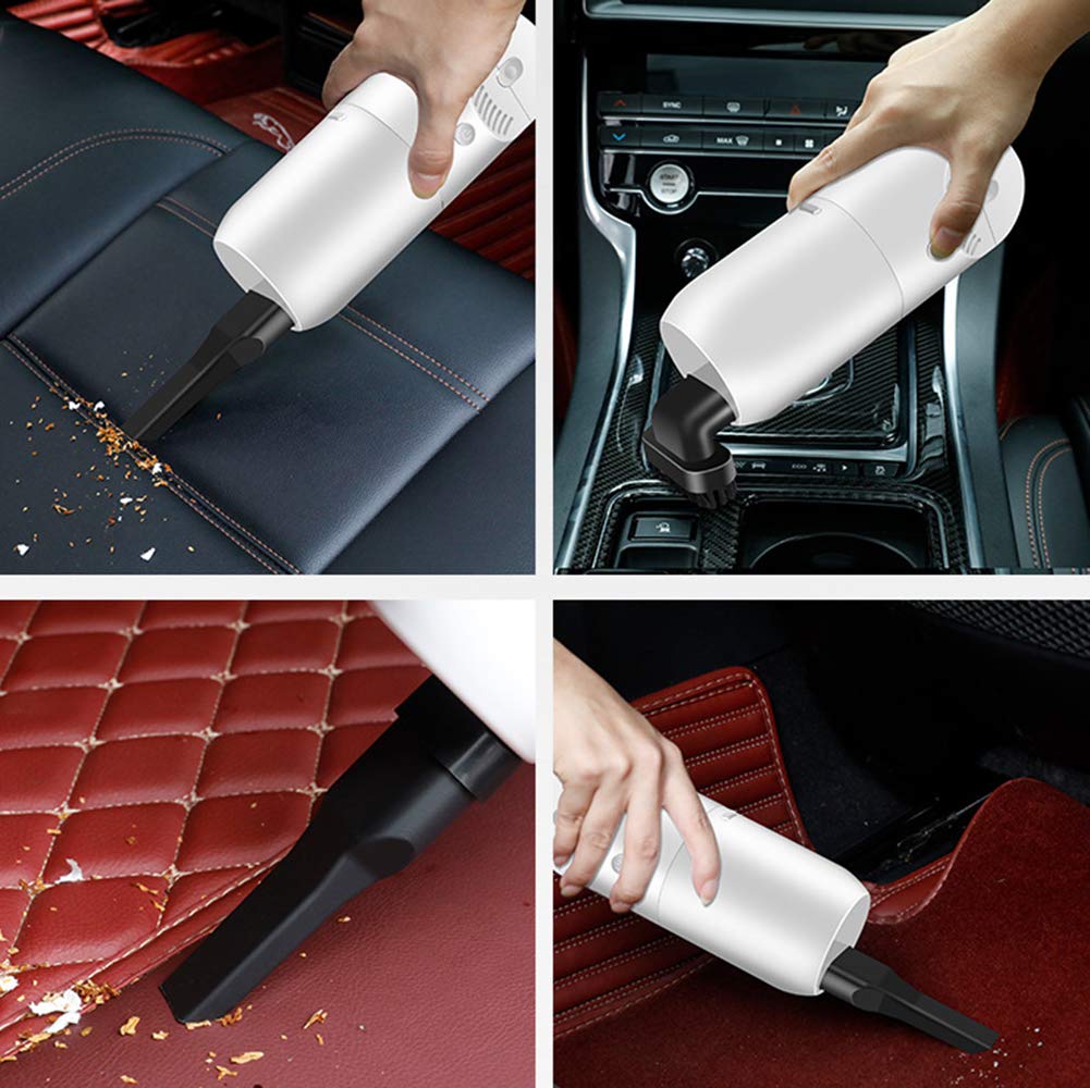 Cordless Wet & Dry Handheld Car Vacuum with HEPA Filter