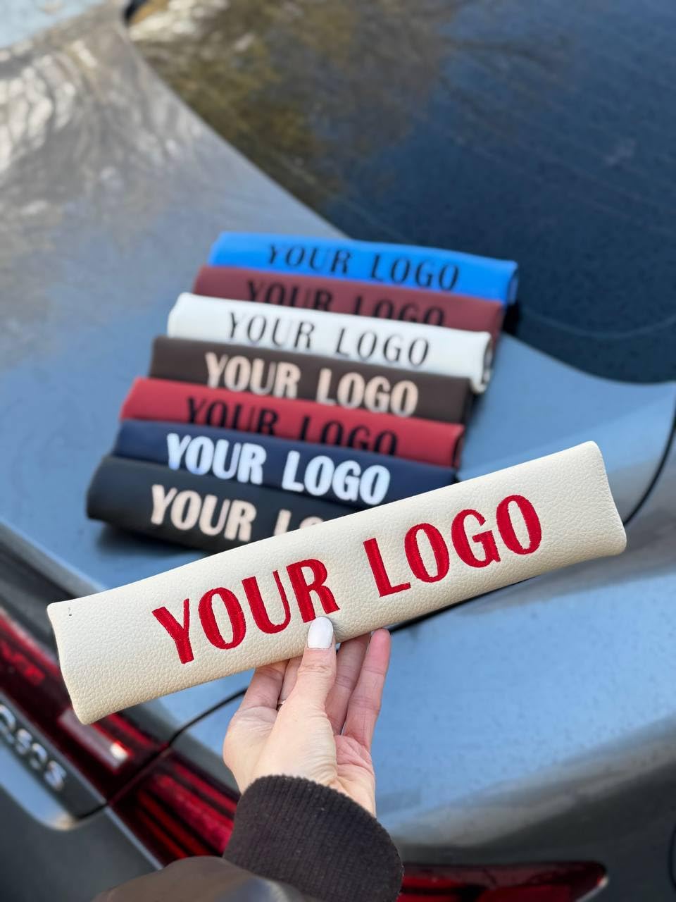 Custom Seat Belt Pads for Car – Personalized Car Seat Belt Covers