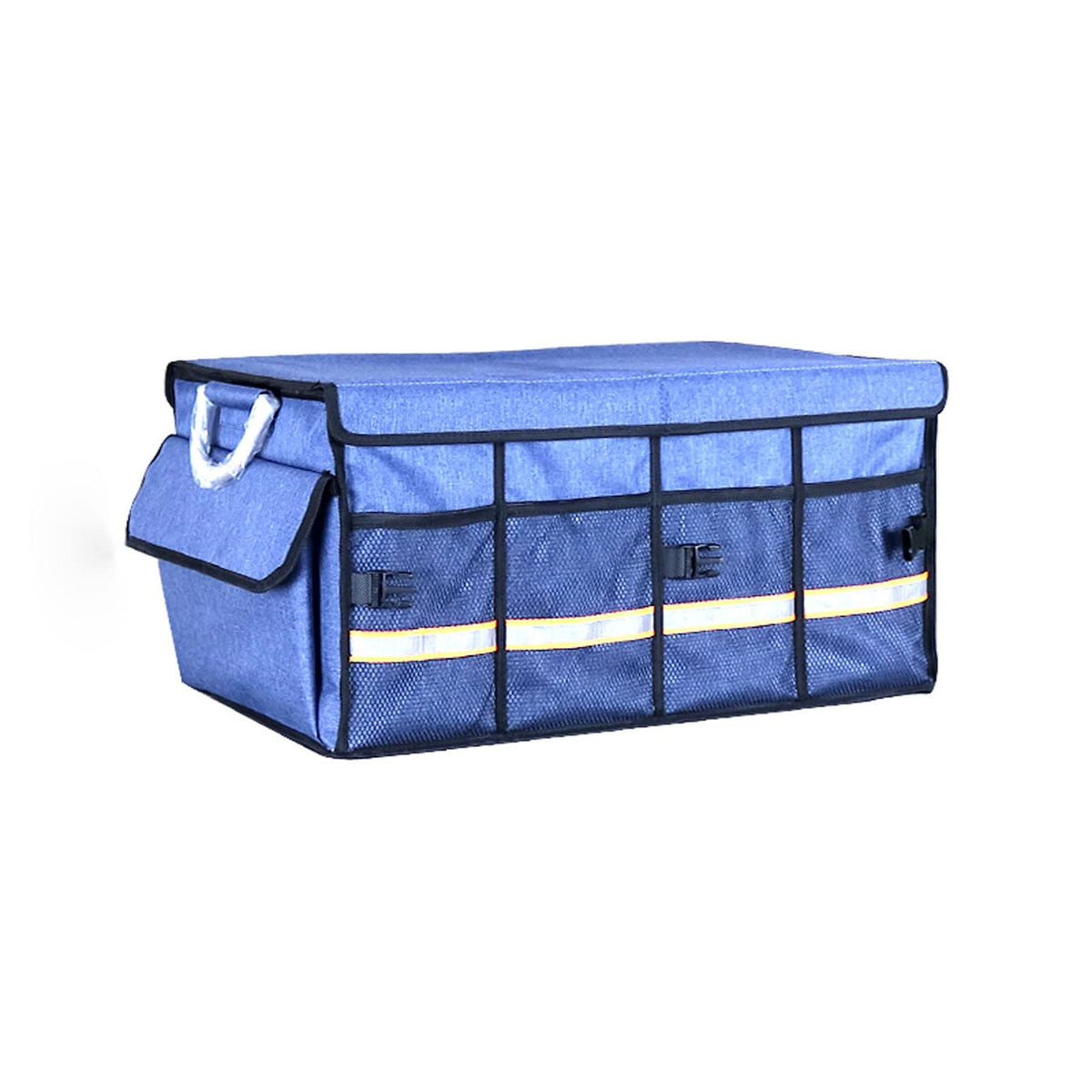 Collapsible Car Trunk Organizer with Multiple Compartments
