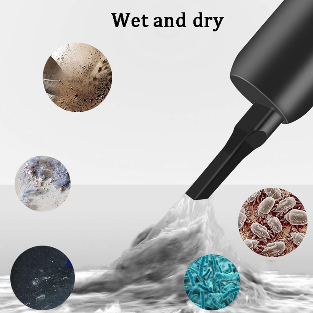 Cordless Wet & Dry Handheld Car Vacuum with HEPA Filter