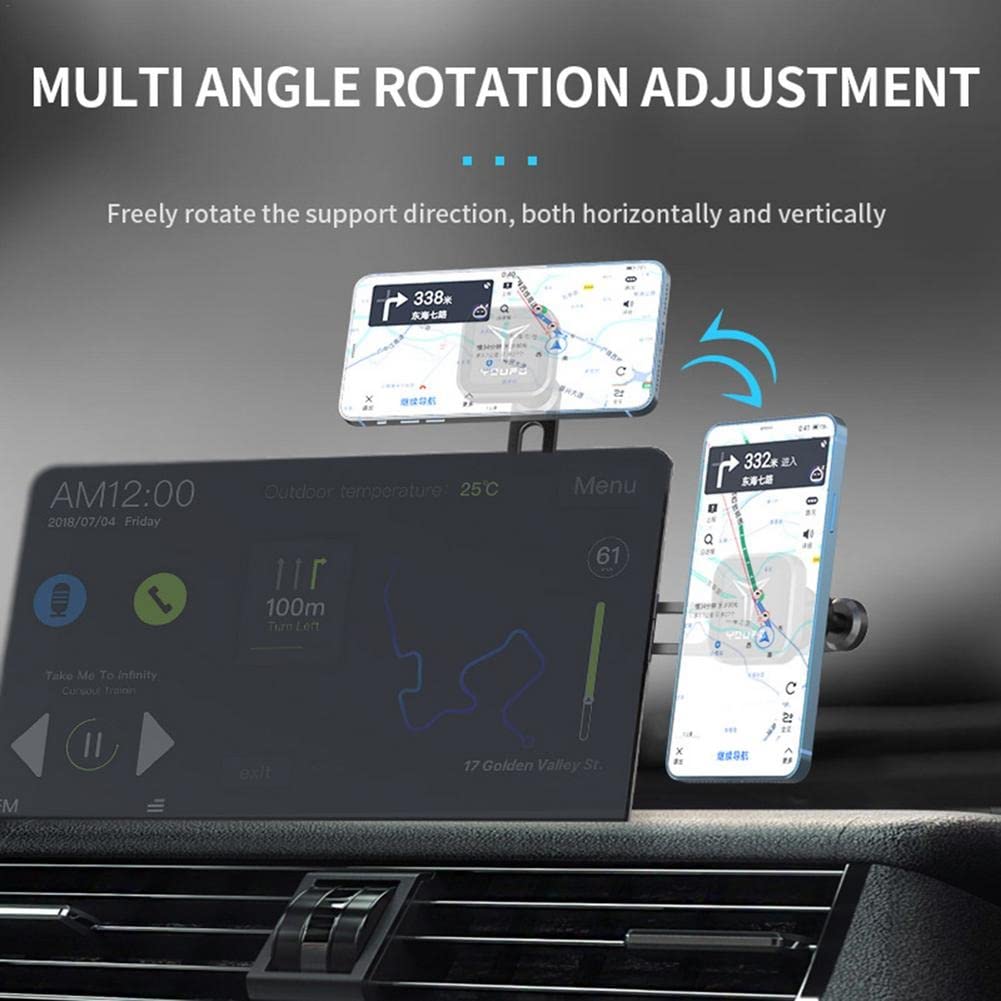 Aluminum Alloy Foldable Car Phone Holder
