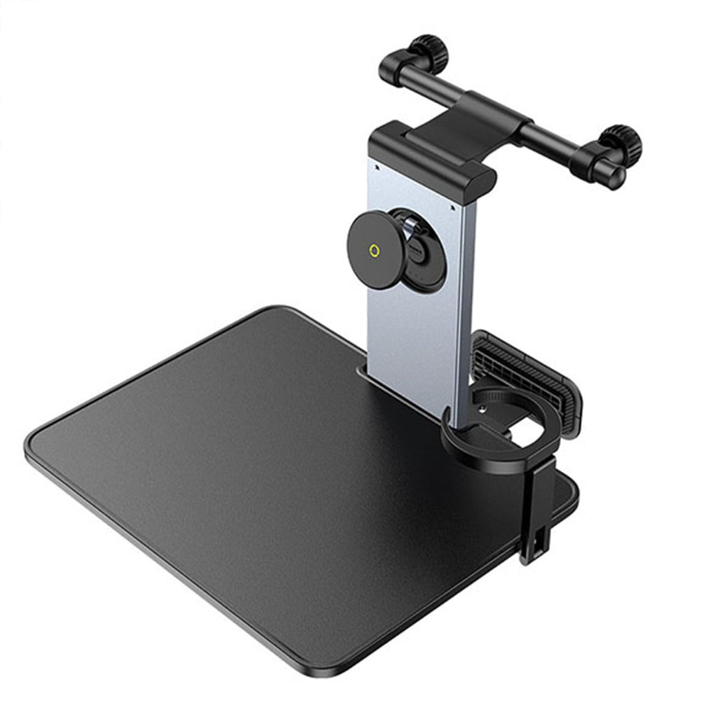 Car Seat Tray Table with Magnetic Phone Holder, Foldable