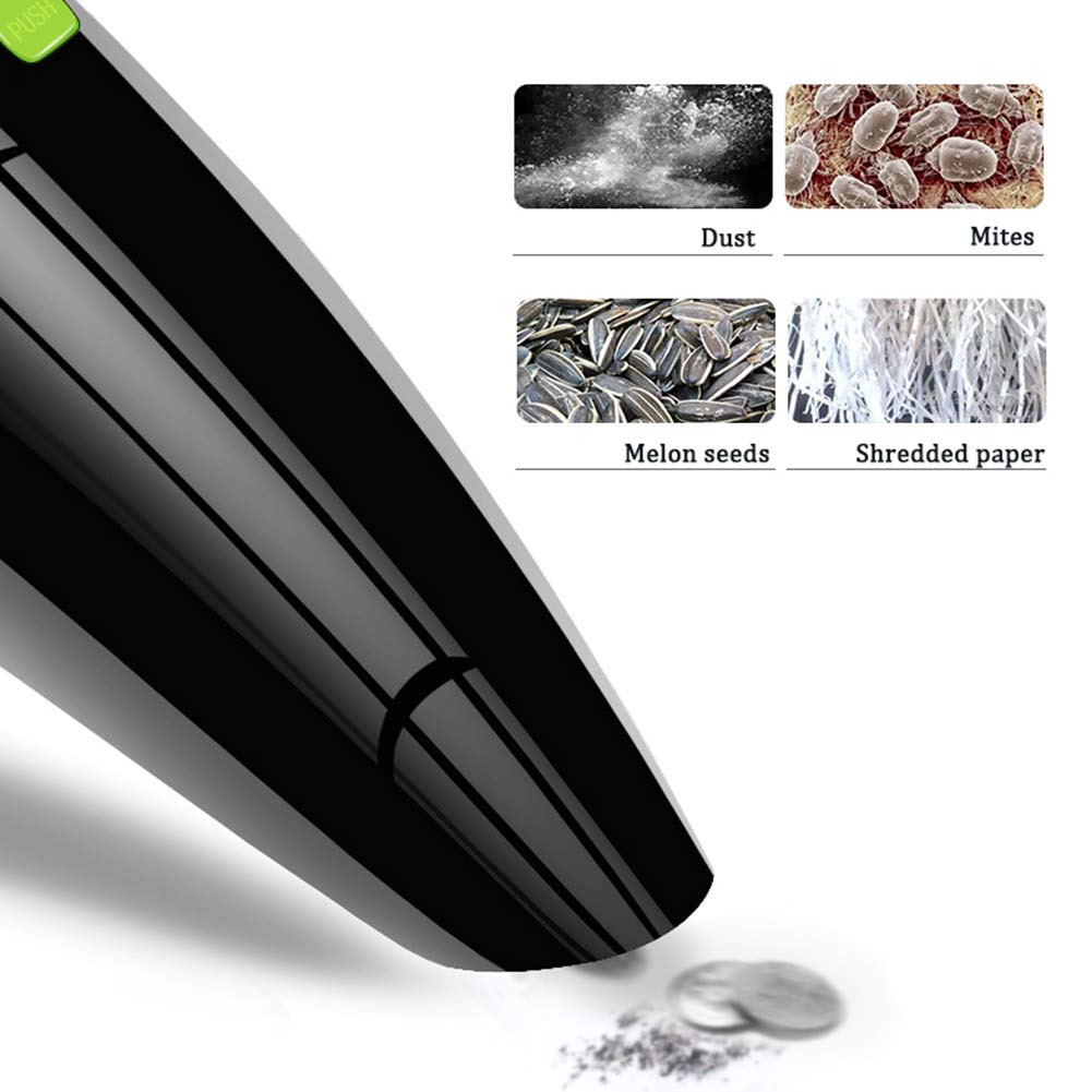 Portable Rechargeable Car Vacuum Cleaner with HEPA Filter