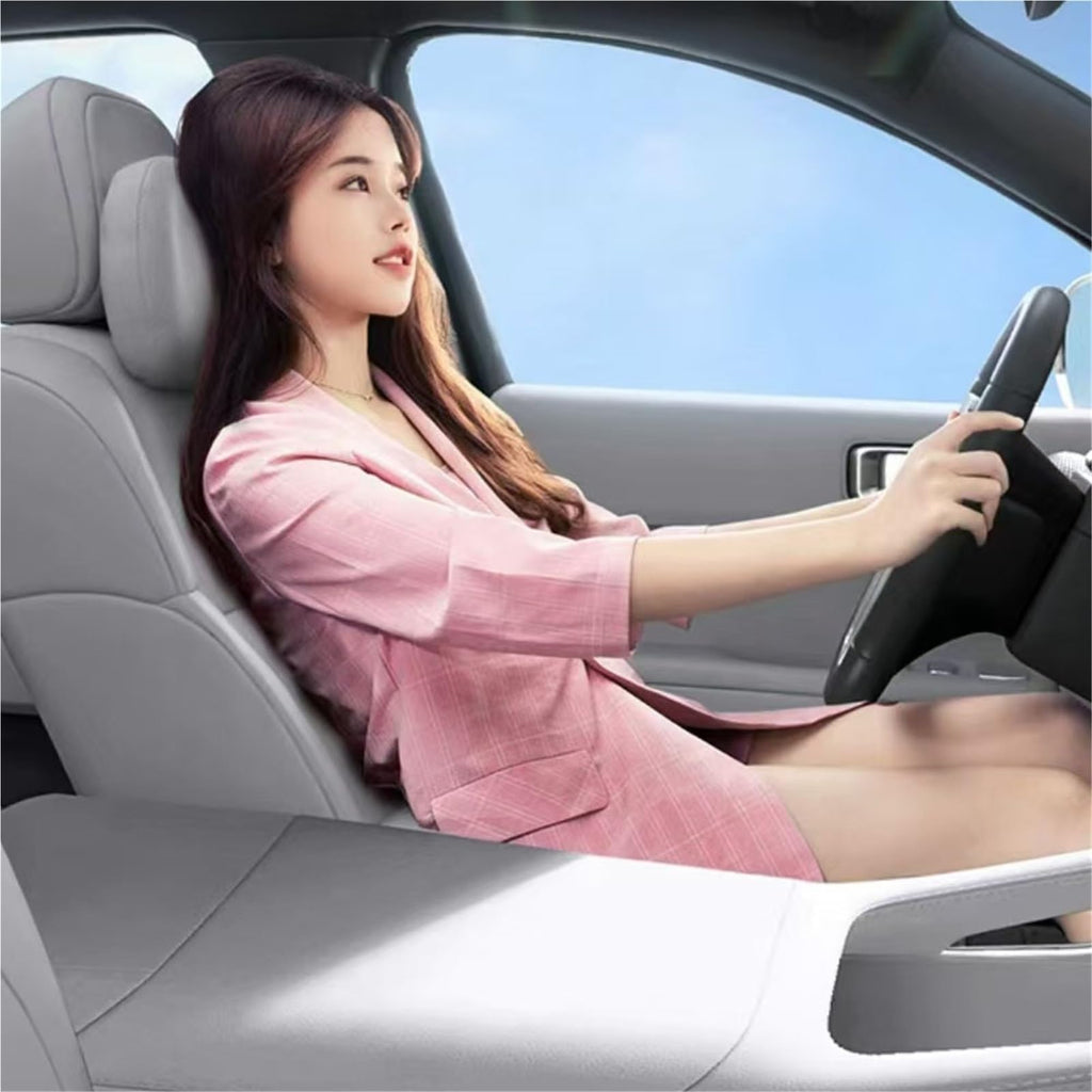 Car Headrest Lumbar Support Neck Pillow for Comfort and Protection