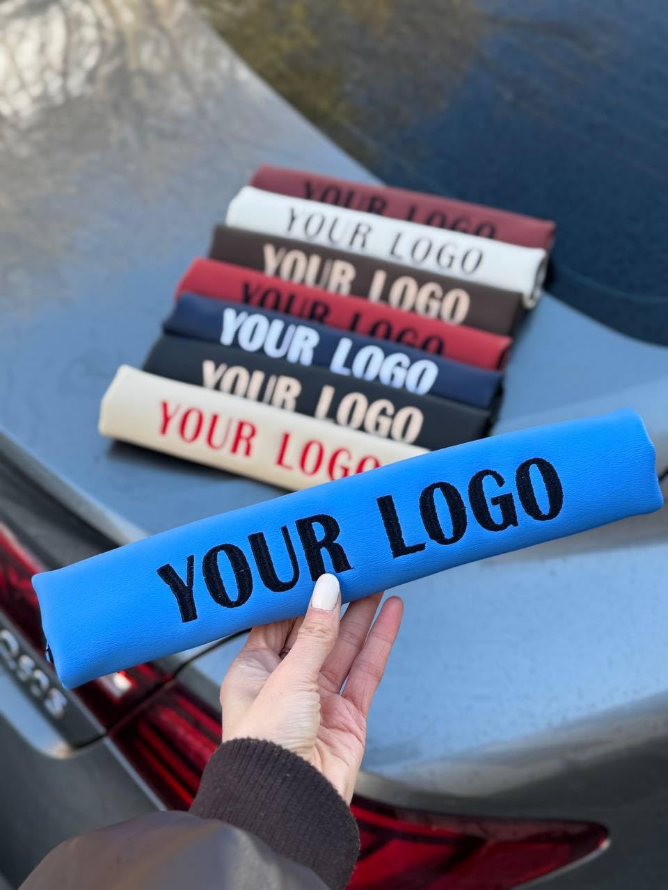 Custom Seat Belt Pads for Car – Personalized Car Seat Belt Covers