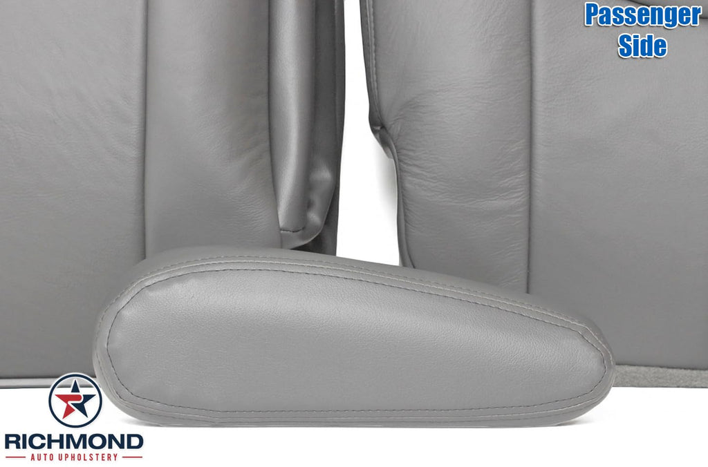 Genuine Leather Passenger Seat Cover Set for Chevy Tahoe & Suburban 2003–2006