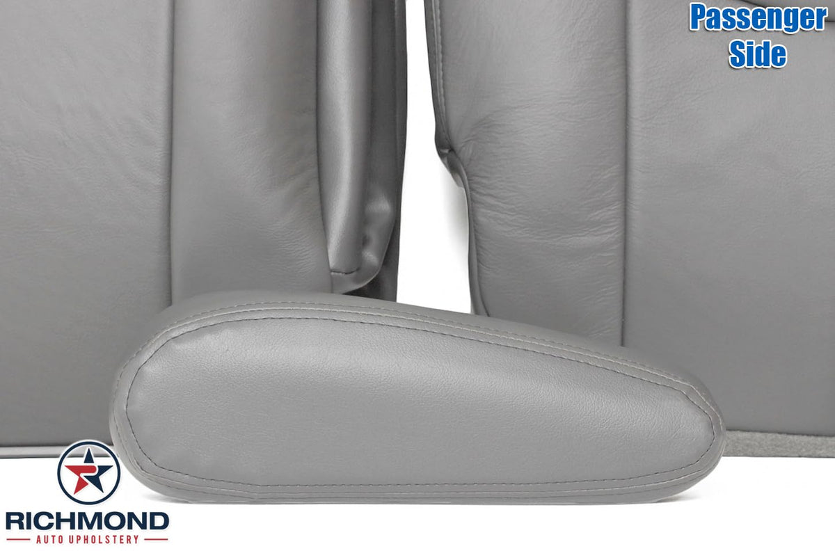 Genuine Leather Passenger Seat Cover Set for Chevy Tahoe & Suburban 2003–2006