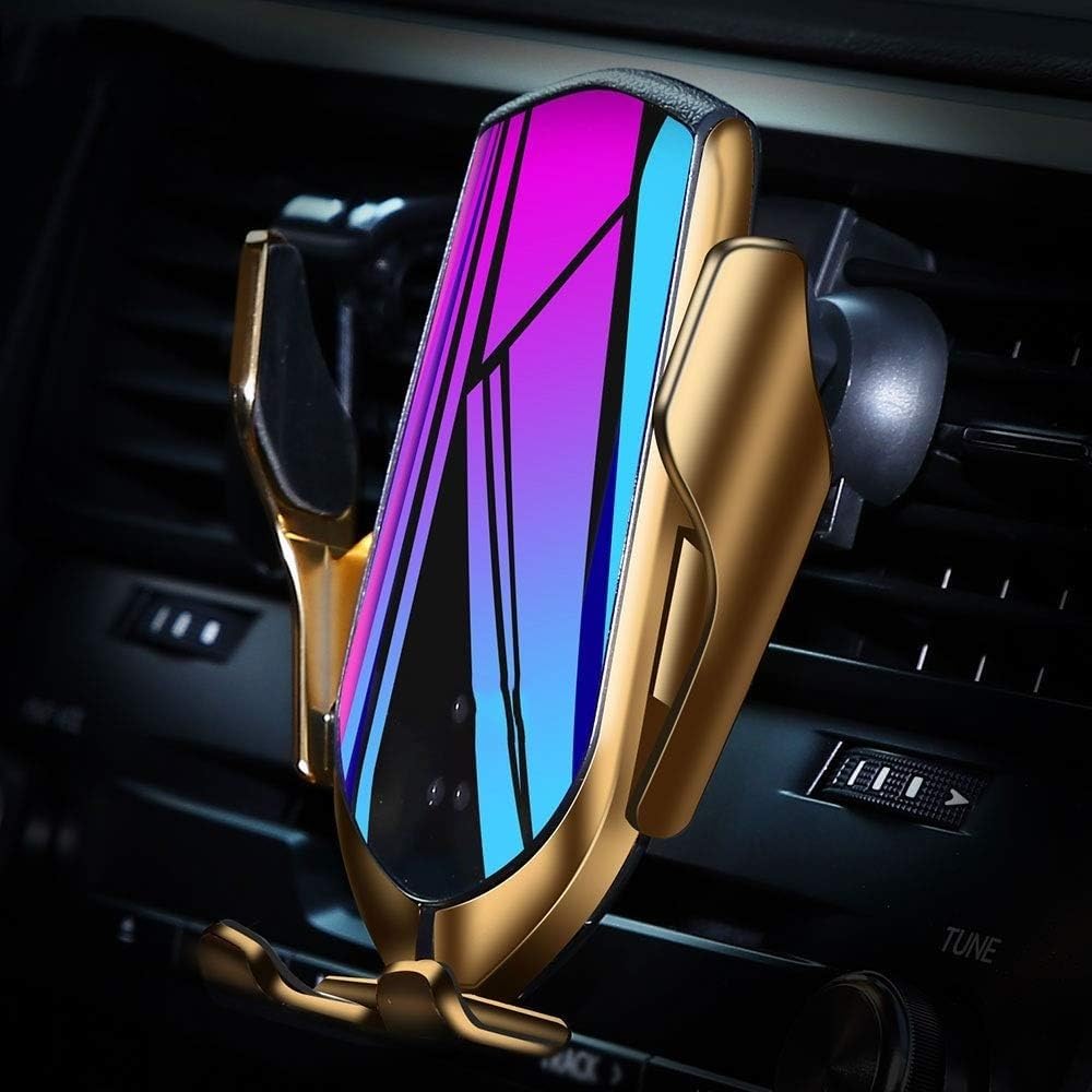 10W Automatic Clamping Car Phone Holder & Charger