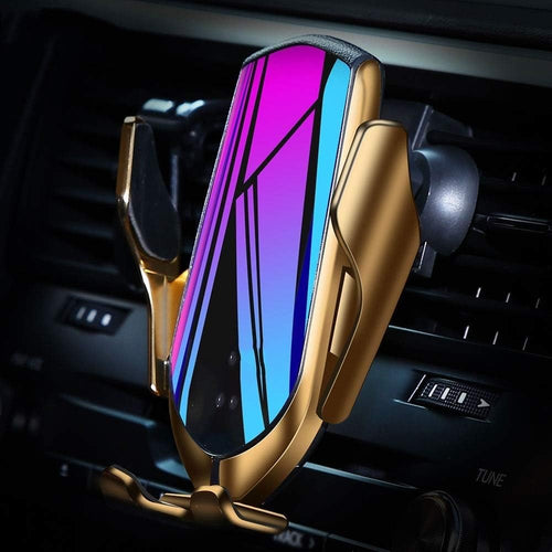 10W Automatic Clamping Car Phone Holder & Charger
