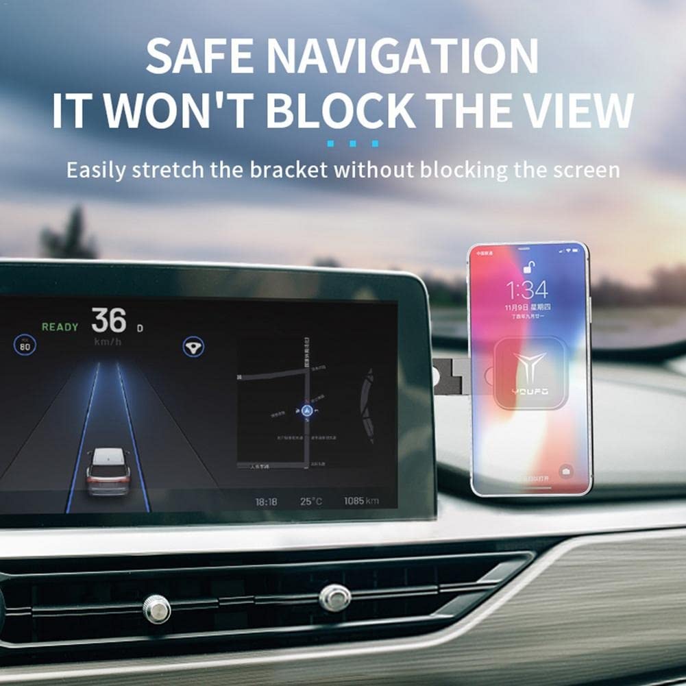 Aluminum Alloy Foldable Car Phone Holder