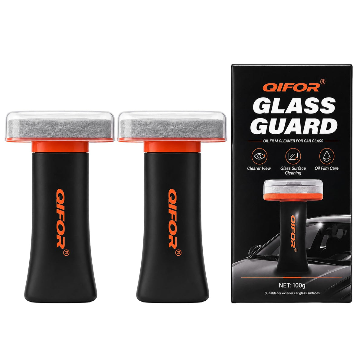 Car Windshield Oil Film & Road Grime Remover