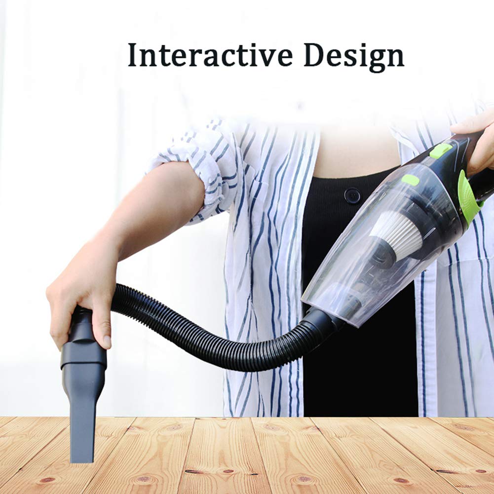 Portable Rechargeable Car Vacuum Cleaner with HEPA Filter