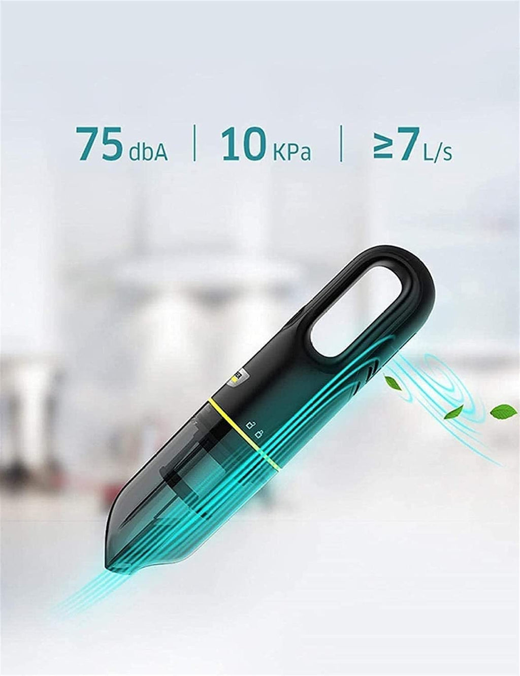 70W 10KPa Cordless Handheld Car Vacuum Cleaner
