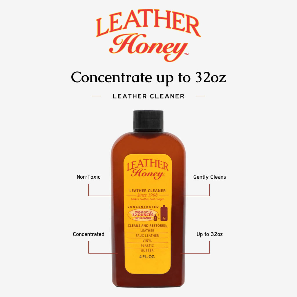 Complete Leather Cleaner & Conditioner Care Kit