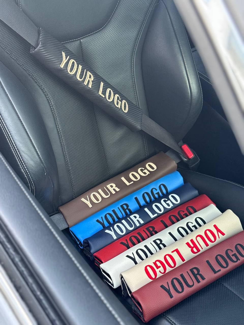 Custom Seat Belt Pads for Car – Personalized Car Seat Belt Covers