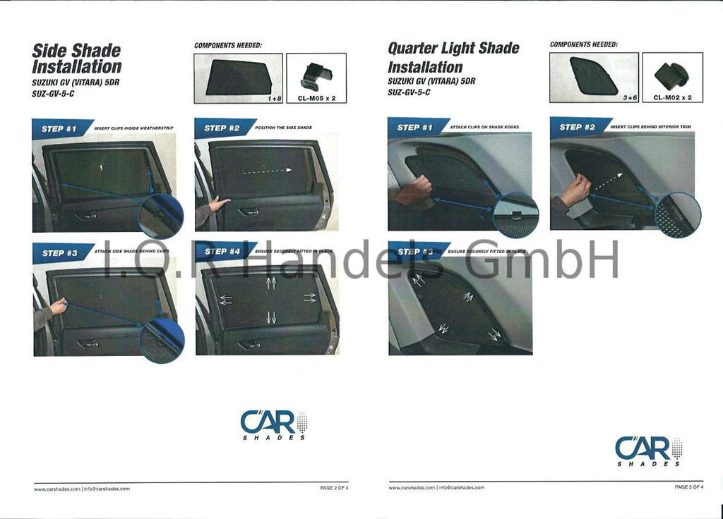 Car Shades Custom Fit Sun Shades