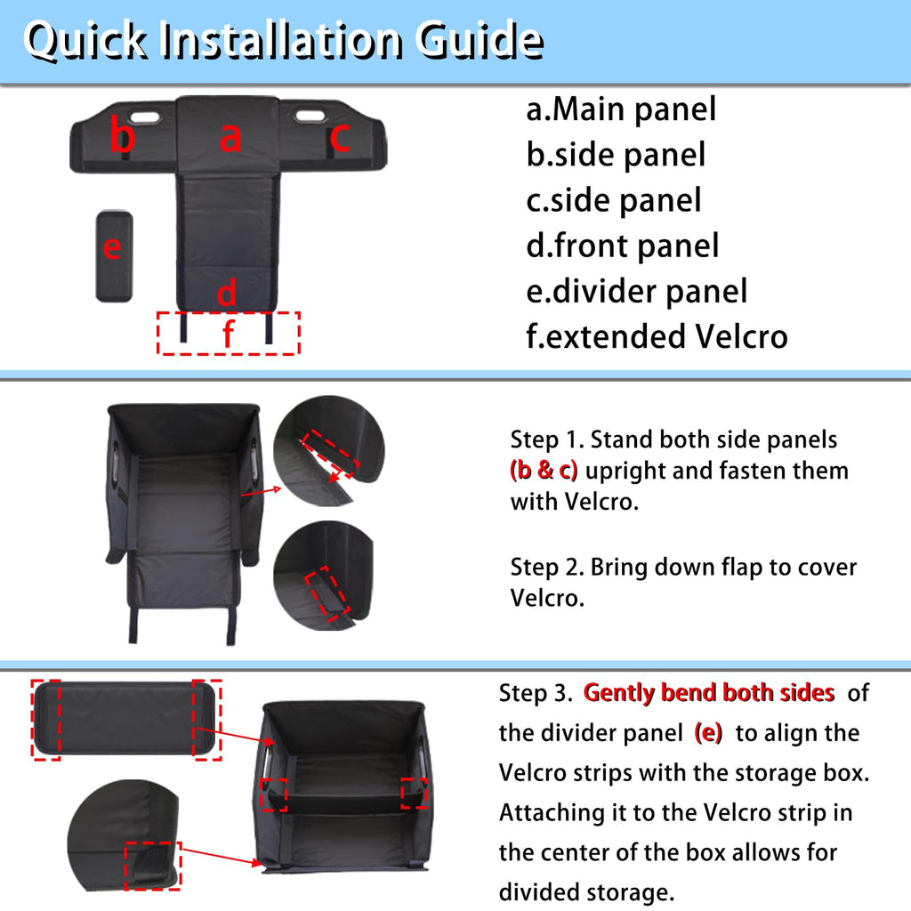 Car Seat Back Storage Organizer