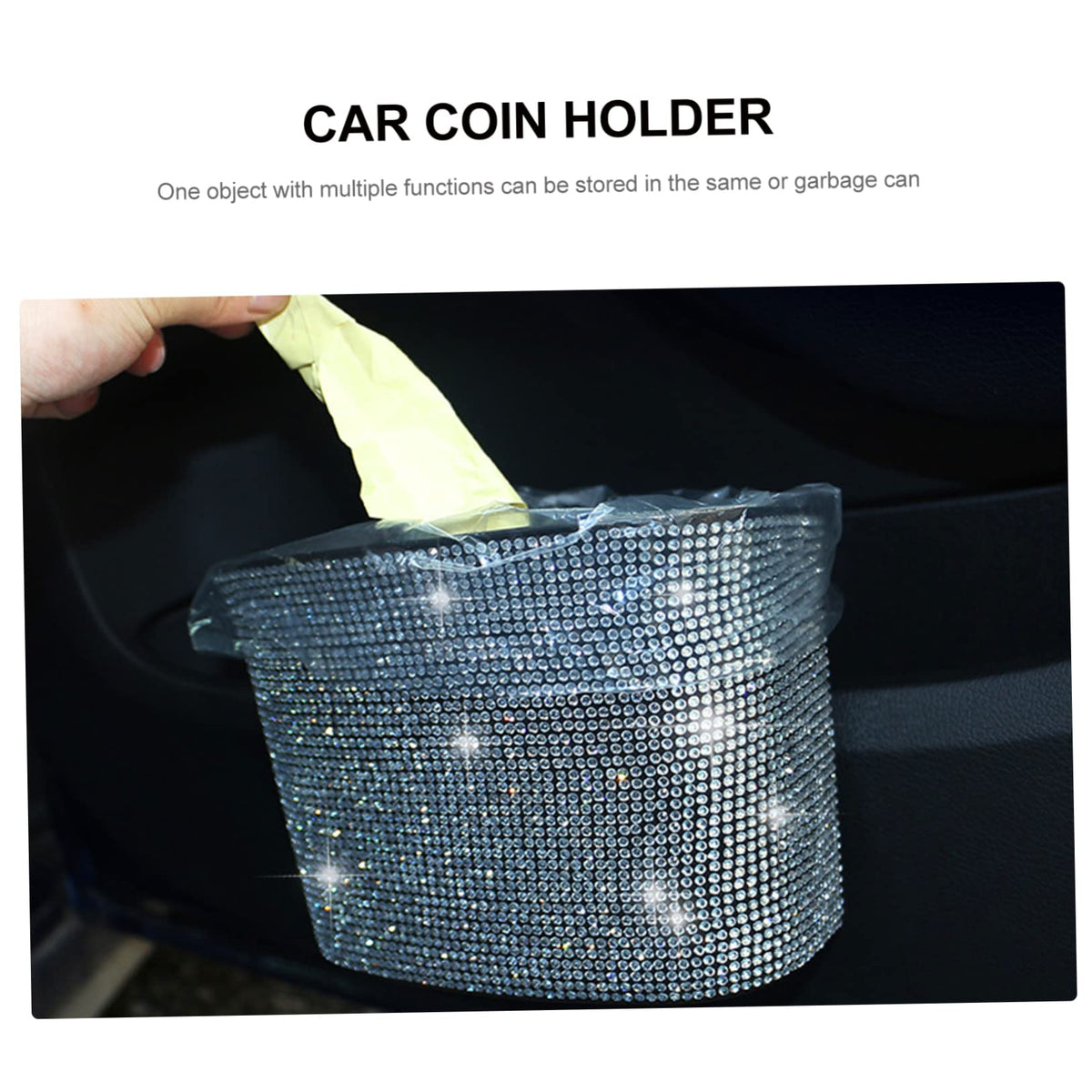 3-Piece Leakproof Car Trash Bin Set