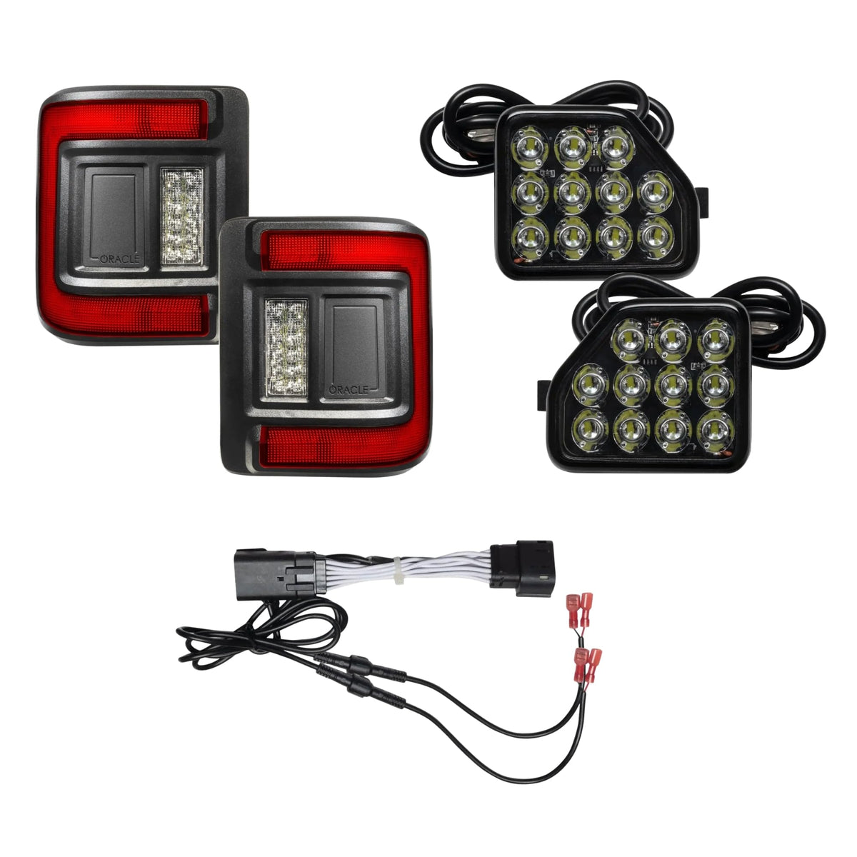 ORACLE Lighting Flush LED Rear & Tailgate Panel Lights w Wiring Harness