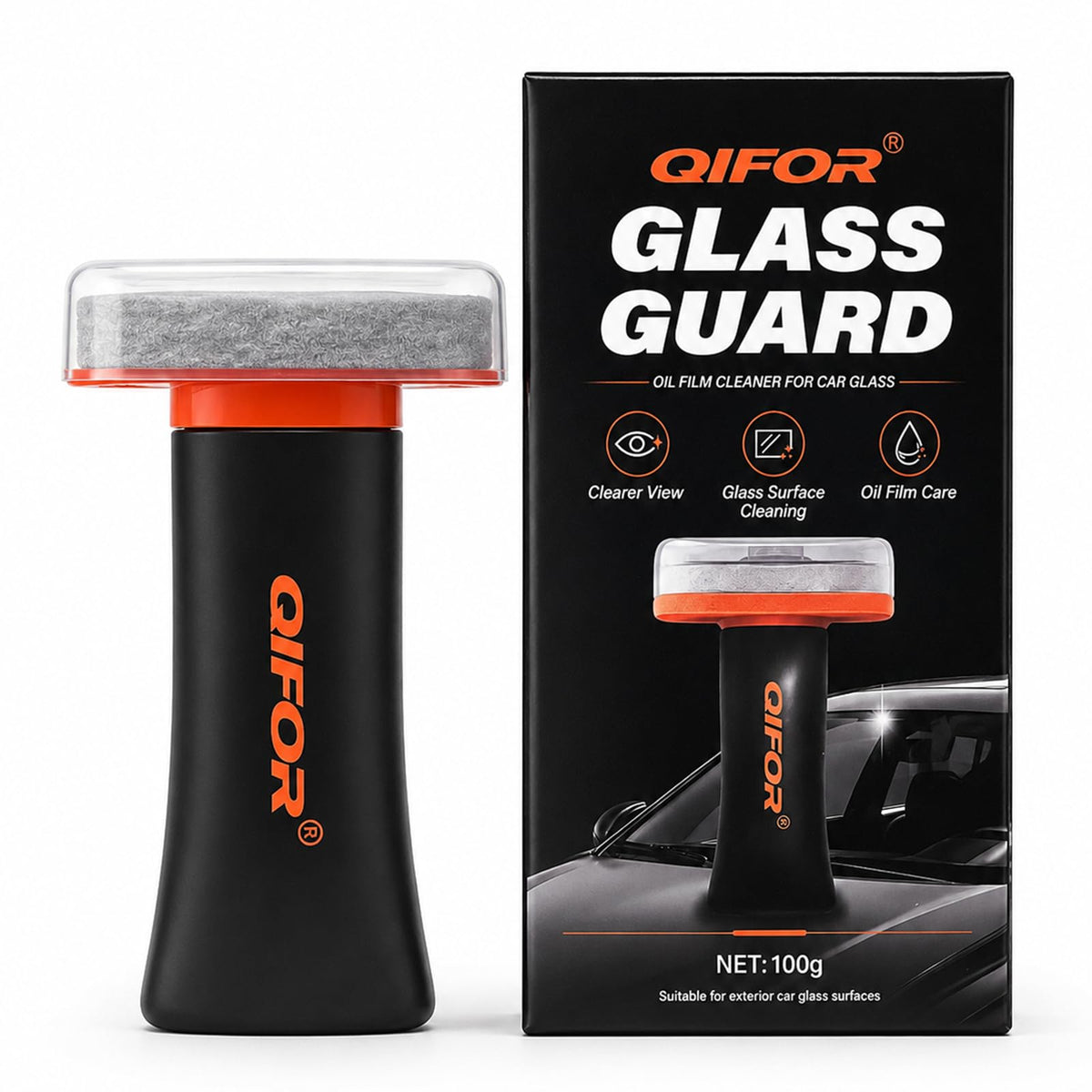 Car Windshield Oil Film & Road Grime Remover