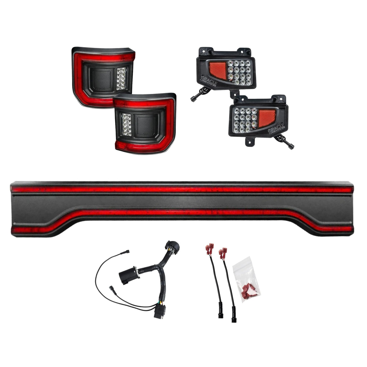 ORACLE Lighting Flush LED Rear & Tailgate Panel Lights w Wiring Harness