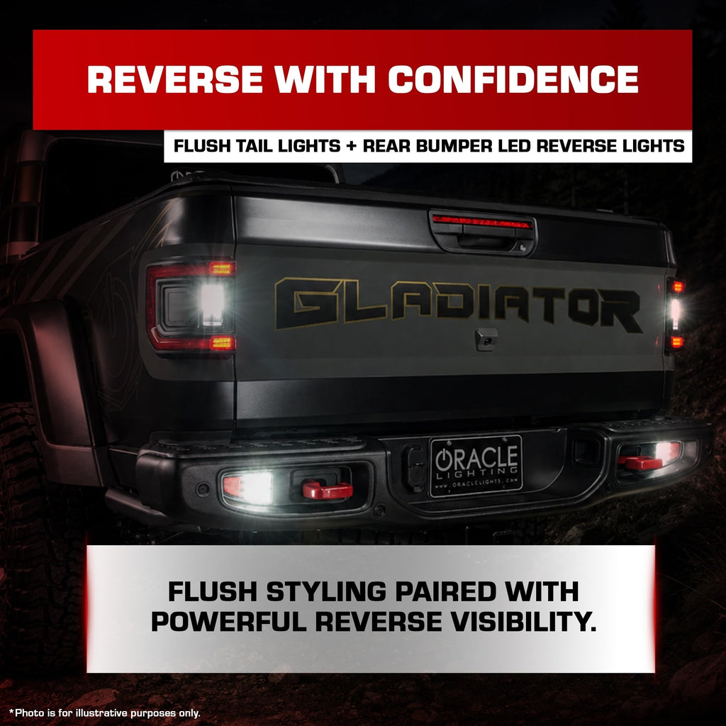 ORACLE Lighting Flush LED Rear & Tailgate Panel Lights w Wiring Harness