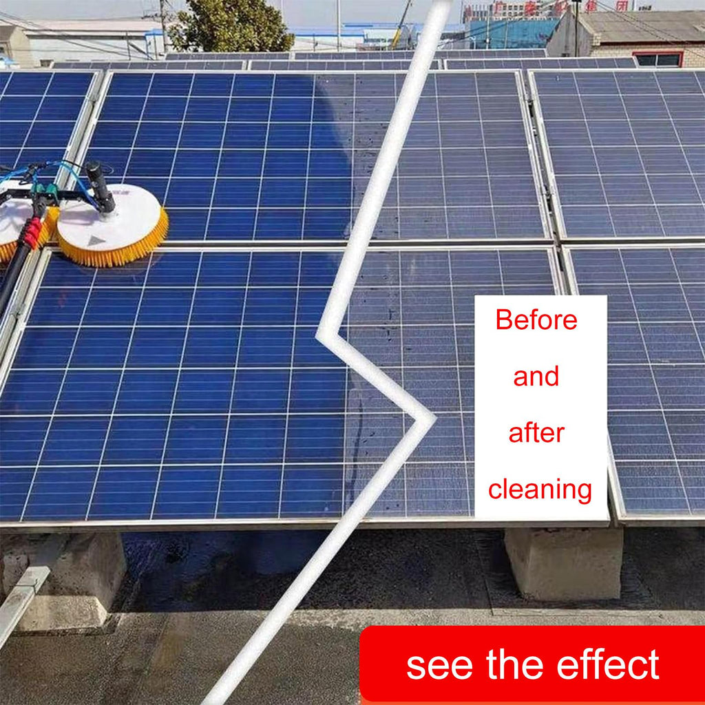 5.5m Cordless Telescopic Solar Panel Cleaning Brush
