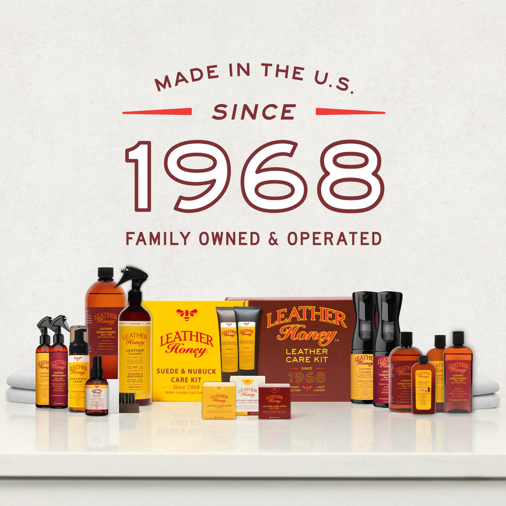 Complete Leather Cleaner & Conditioner Care Kit